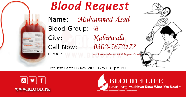 Blood Request