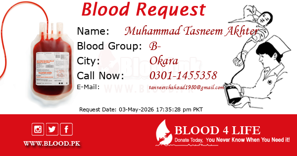 Blood Request