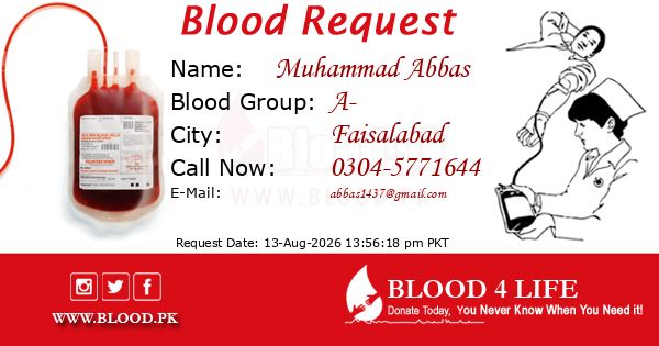Blood Request